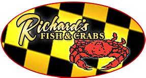 Richards fish and crabs - Maryland Crab. An old Southern Maryland recipe, which includes pork/beef stock, mixed vegetables, a special blend of spices and fresh hand-picked crabmeat simmered to blend all the flavors together for a rich Maryland favorite. Cup $4.49. Quart $10.99.